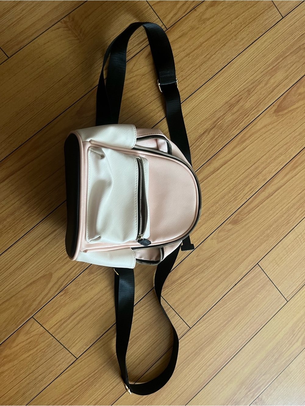 Dream control color block mini backpack in pink